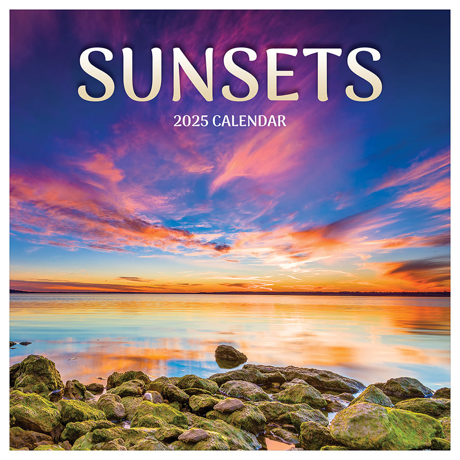 2025 Sunsets Wall Calendar | TF Publishing | Calendars + Planners - Journals + Stationery 2025-sunsets-wall-calendar-tf-publishing-calendars-planners-journals-stationery