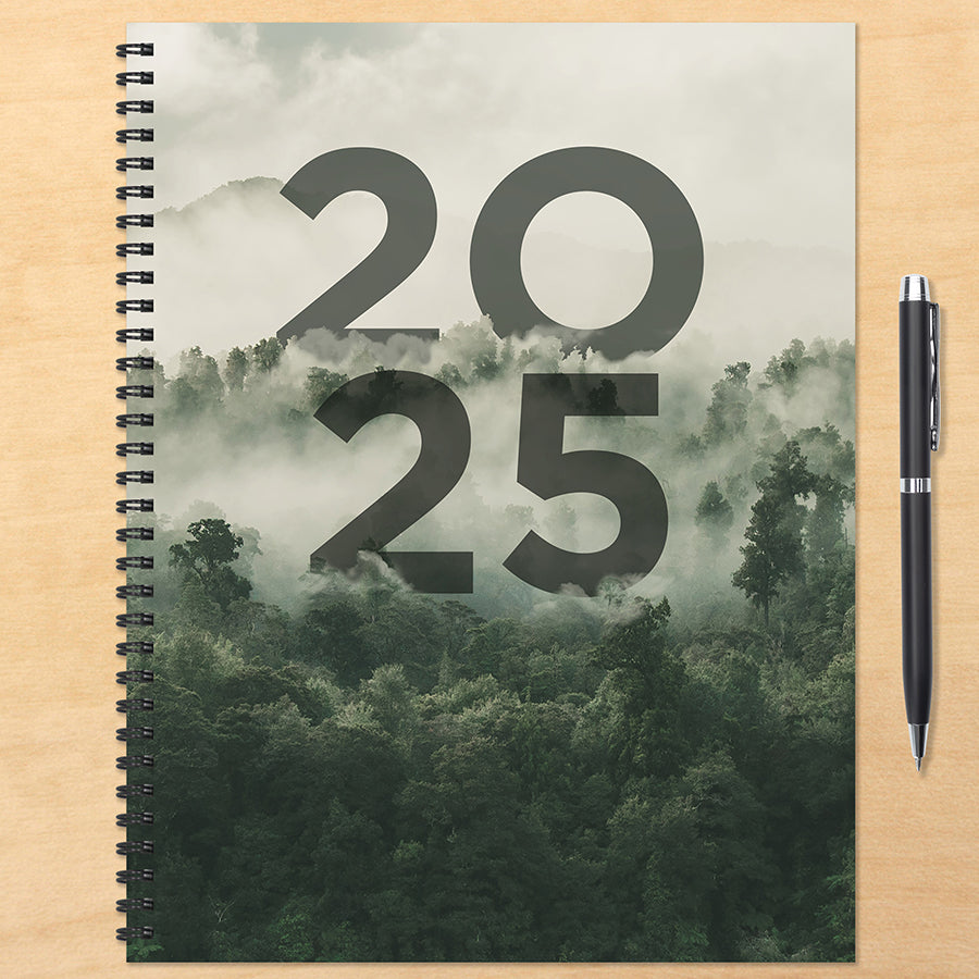 final-sale-2025-forest-mist-large-weekly-monthly-planner-tf-publishing-calendars-planners-journals-stationery