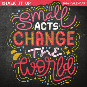 2026 Chalk It Up Wall Calendar