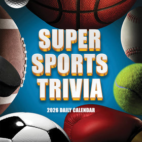 2026 Sports Facts & Trivia Wall Calendar