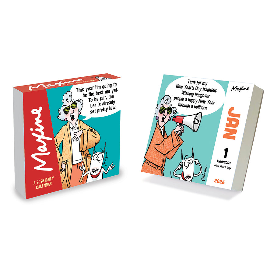 thumbnail image 2 of Hilarious 2026 Maxine Daily Desk Calendar | Collections Etc 2 of 9