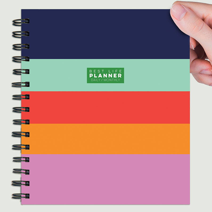 Daily Monthly Best Life Luxe Undated Planner | TF Publishing 