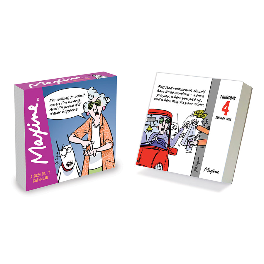 2025 Maxine Daily Desktop Calendar TF Publishing Calendars