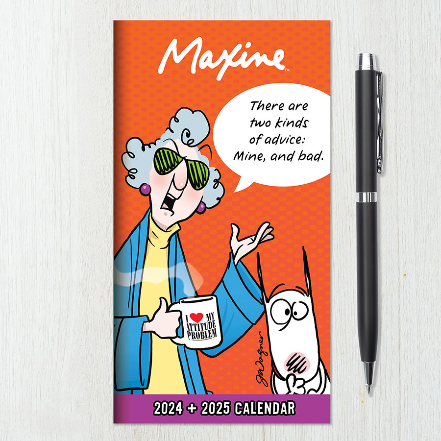 20242025 Maxine Small Monthly Pocket Planner TF Publishing