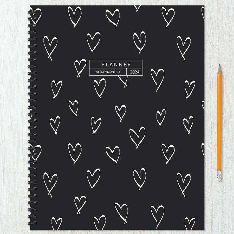 2024 Lovely Large Weekly Monthly Planner | TF Publishing | Calendars +  Planners - Journals + Stationery