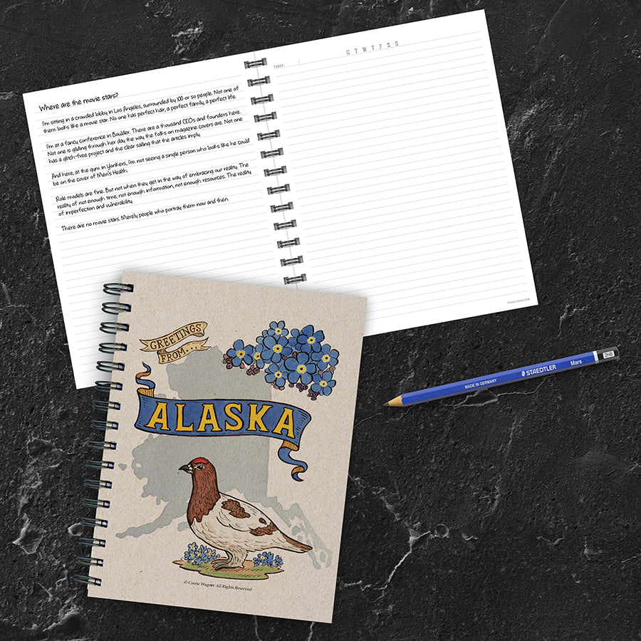 Greetings From Alaska Journal - 0