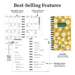 2024 Daisy Days Small Weekly Monthly Planner