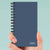 2024 Steel Blue Small Weekly Monthly Planner