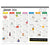 2024 Every Day's A Holiday Large Desk Pad Monthly Blotter Calendar