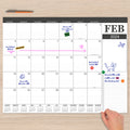 2024 Professional Large Desk Pad Monthly Blotter Calendar