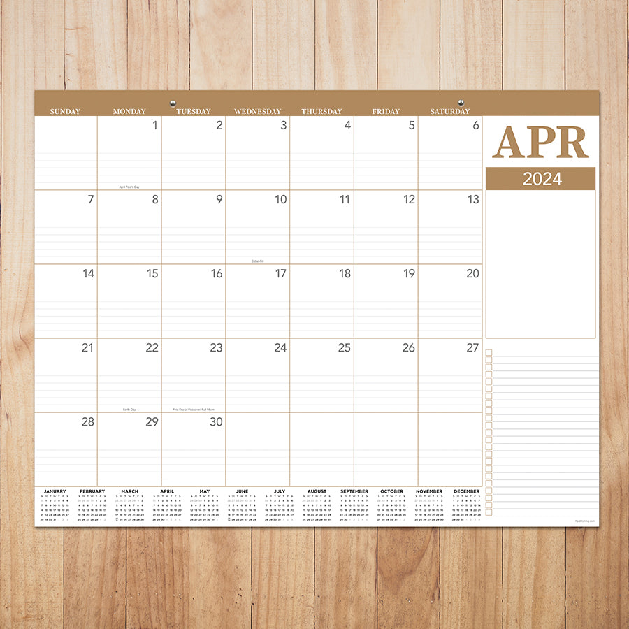 2024 Professional Large Desk Pad Monthly Blotter Calendar | TF Publishing |  Calendars + Planners - Journals + Stationery