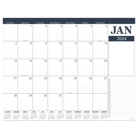 2024 Professional Large Desk Pad Monthly Blotter Calendar