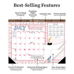 2024 Susan Branch Large Desk Pad Monthly Blotter Calendar