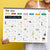 2024 Every Day's A Holiday Medium Desk Pad Monthly Blotter Calendar
