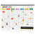 2024 Every Day's A Holiday Medium Desk Pad Monthly Blotter Calendar