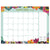 2024 Floral Medium Desk Pad Monthly Blotter Calendar
