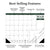 2024 Professional Medium Desk Pad Monthly Blotter Calendar