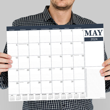 2024 Professional Medium Desk Pad Monthly Blotter Calendar