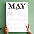 2024 Medium Art Poster Wall Calendar