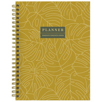 2024 Golden Foliage Medium Weekly Monthly Planner