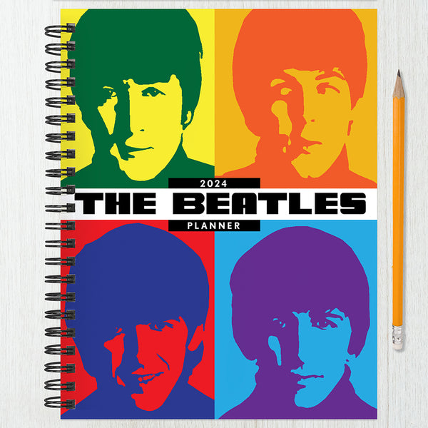 2024 Colorful Beatles Medium Weekly Monthly Planner