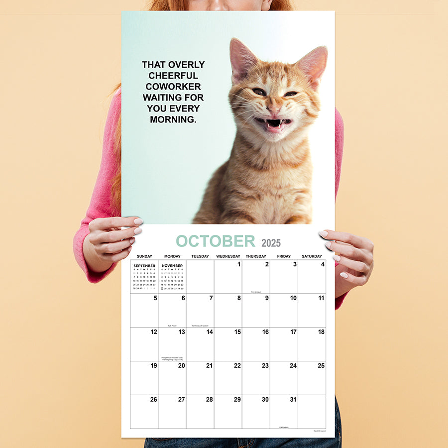 2025 Corporate Cats Wall Calendar | TF Publishing | Calendars + Planners - Journals + Stationery 2025-corporate-cats-wall-calendar-tf-publishing-calendars-planners-journals-stationery