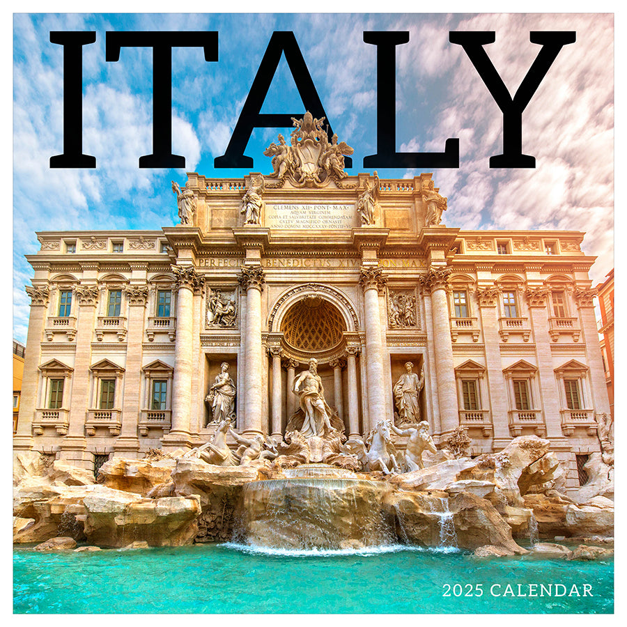 Italy Wall Calendar 2025