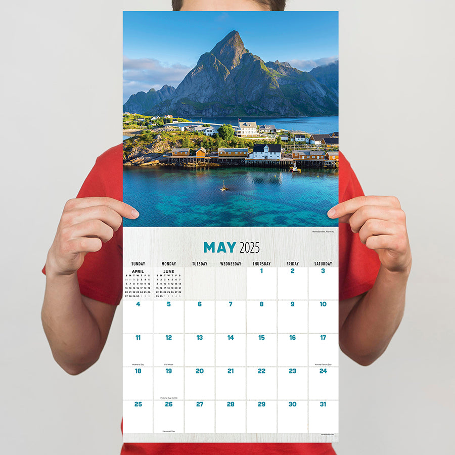 **FINAL SALE** 2025 Mountains Wall Calendar
