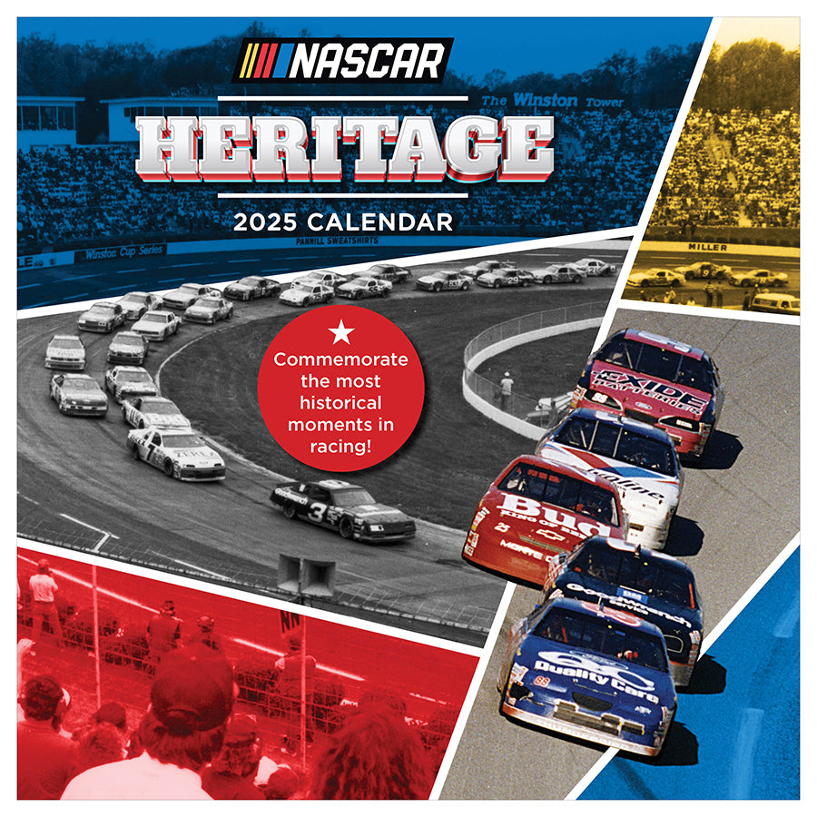 2025 Nascar Heritage Wall Calendar TF Publishing Calendars