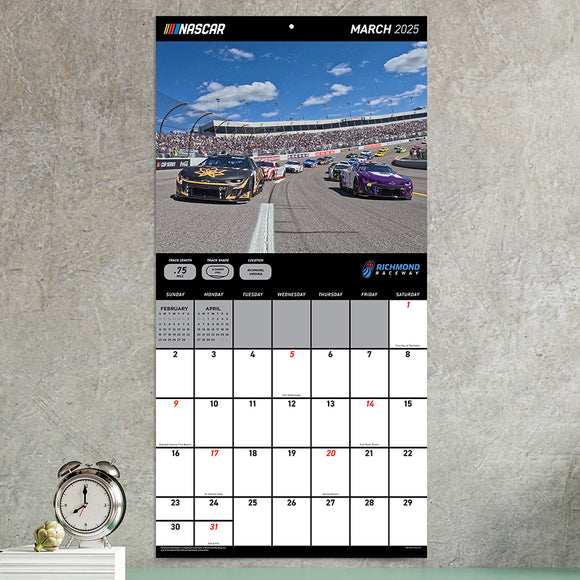 2025 Nascar Tracks Wall Calendar TF Publishing Calendars + Planners