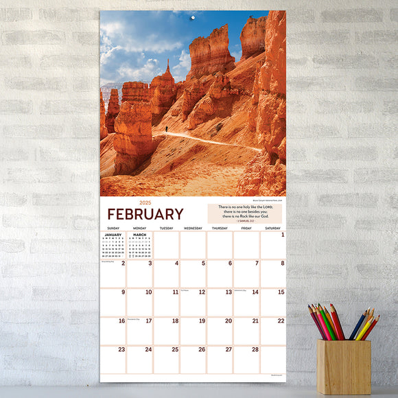 2025 Paths to God Wall Calendar TF Publishing Calendars + Planners