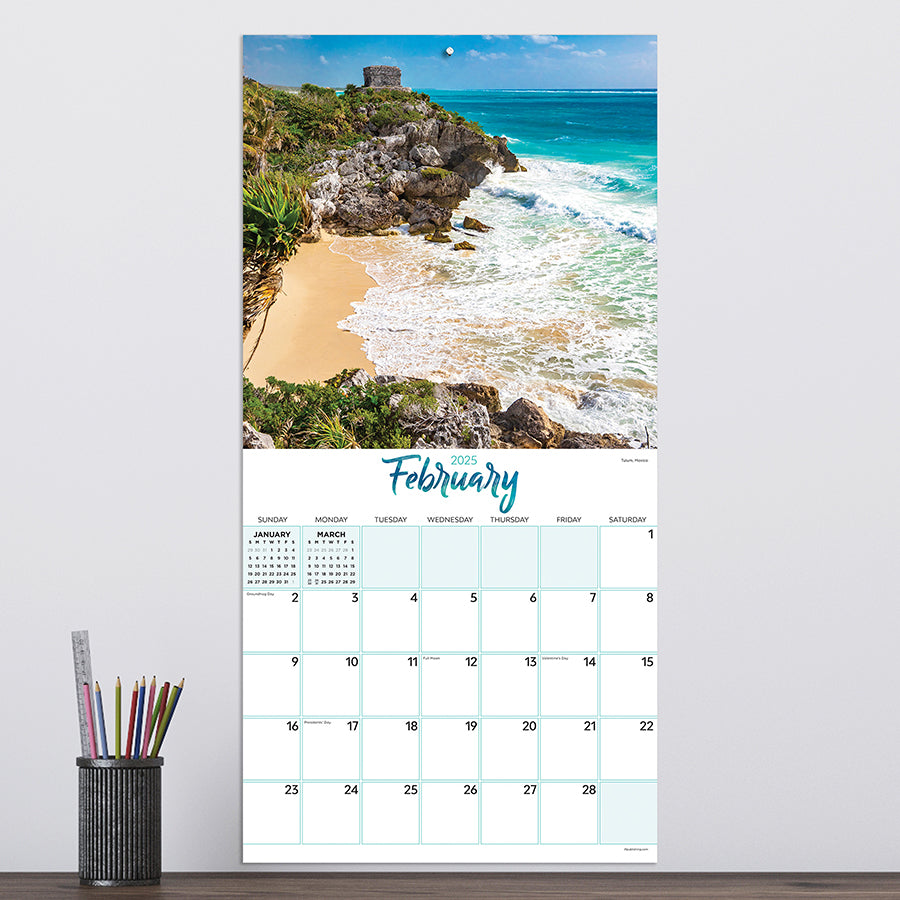 2025 Tropical Beaches Calendar How To Find Out Where Picture Was Taken Fo