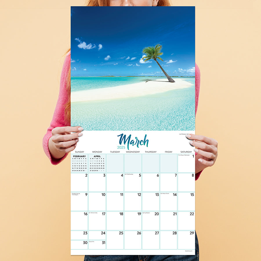 2025 Tropical Beaches Calendar How To Find Out Where Picture Was Taken Fo