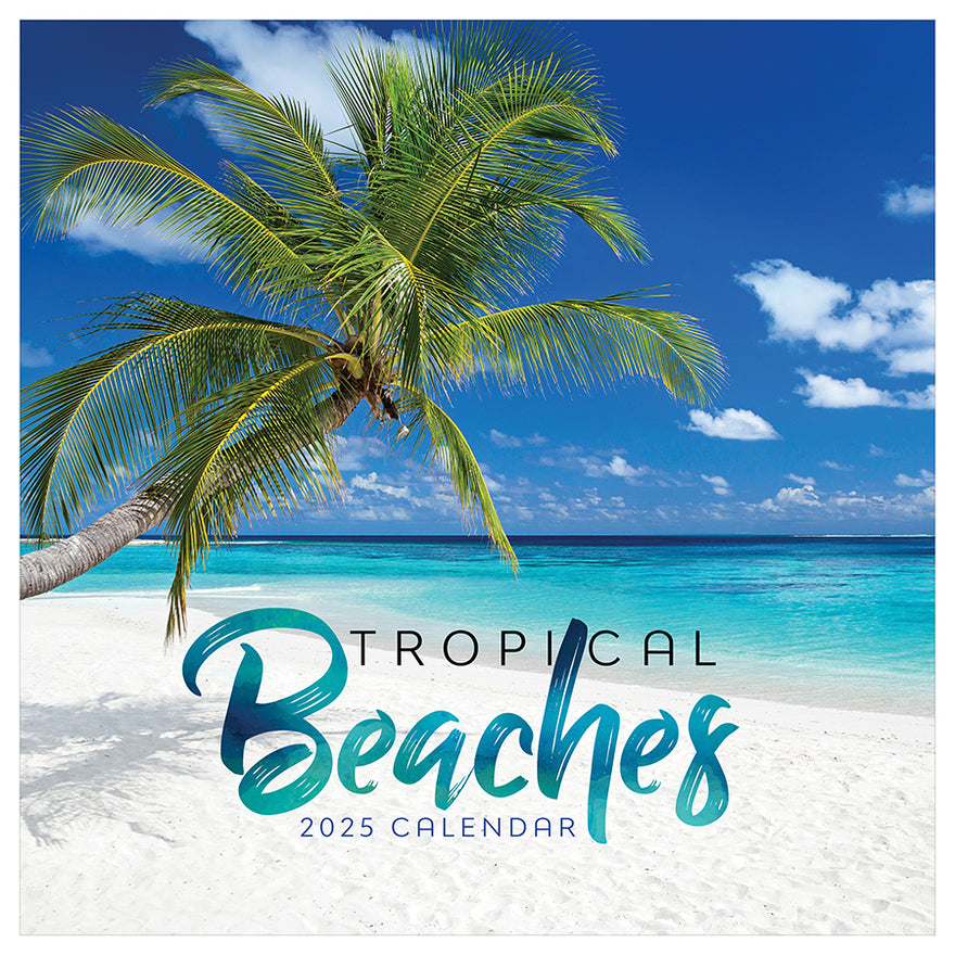 **FINAL SALE** 2025 Tropical Beaches Wall Calendar | TF Publishing ...