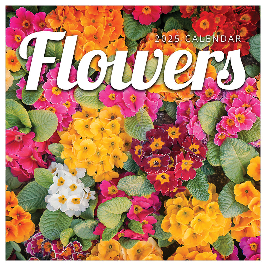 **FINAL SALE** 2025 Flowers Wall Calendar