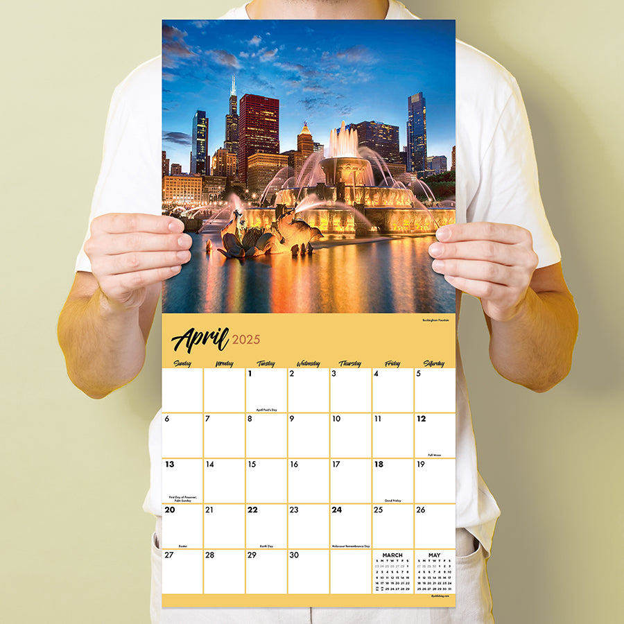 **FINAL SALE** 2025 Chicago Wall Calendar
