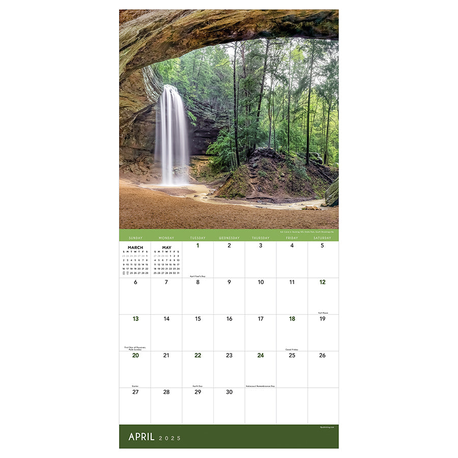 **FINAL SALE** 2025 Ohio Wall Calendar - 0