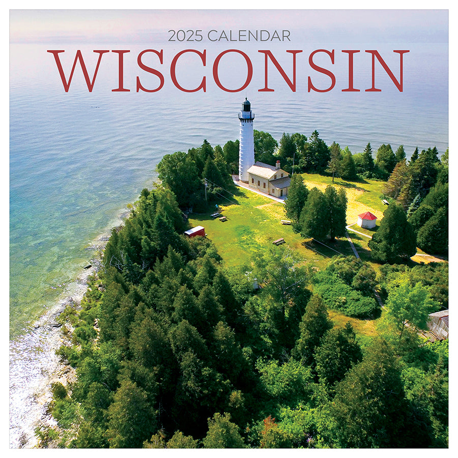 **FINAL SALE** 2025 Wisconsin Wall Calendar