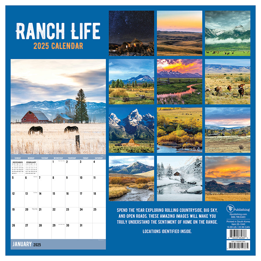 River Ranch Calendar 2025