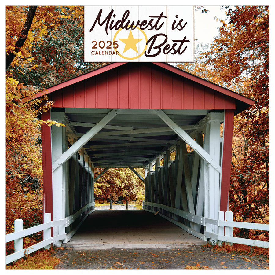 **FINAL SALE** 2025 Midwest Is Best Wall Calendar