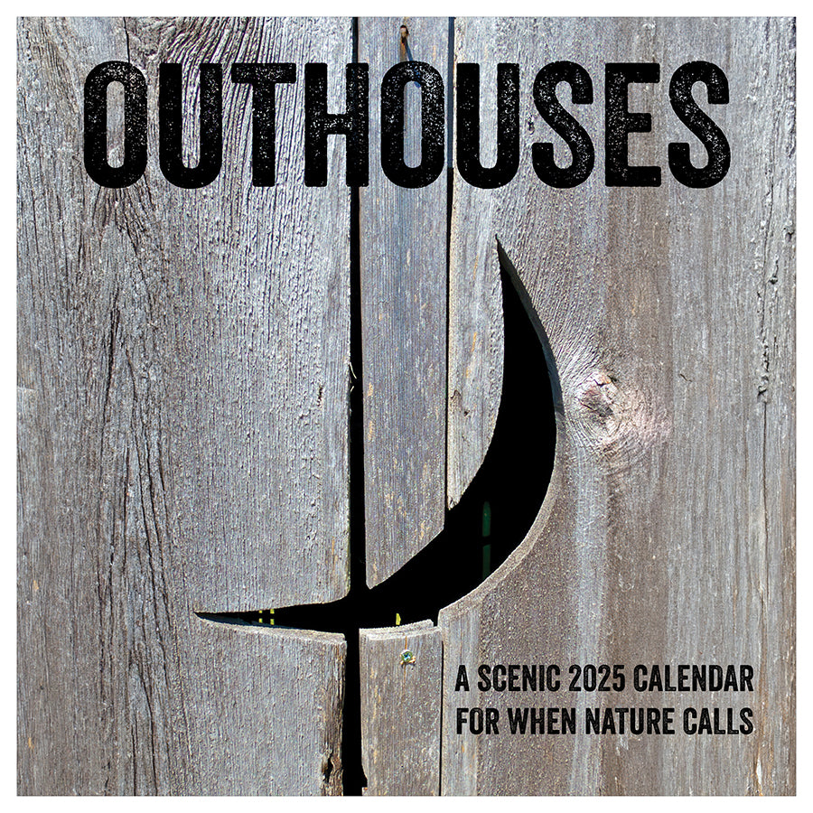 **FINAL SALE** 2025 Outhouses Wall Calendar
