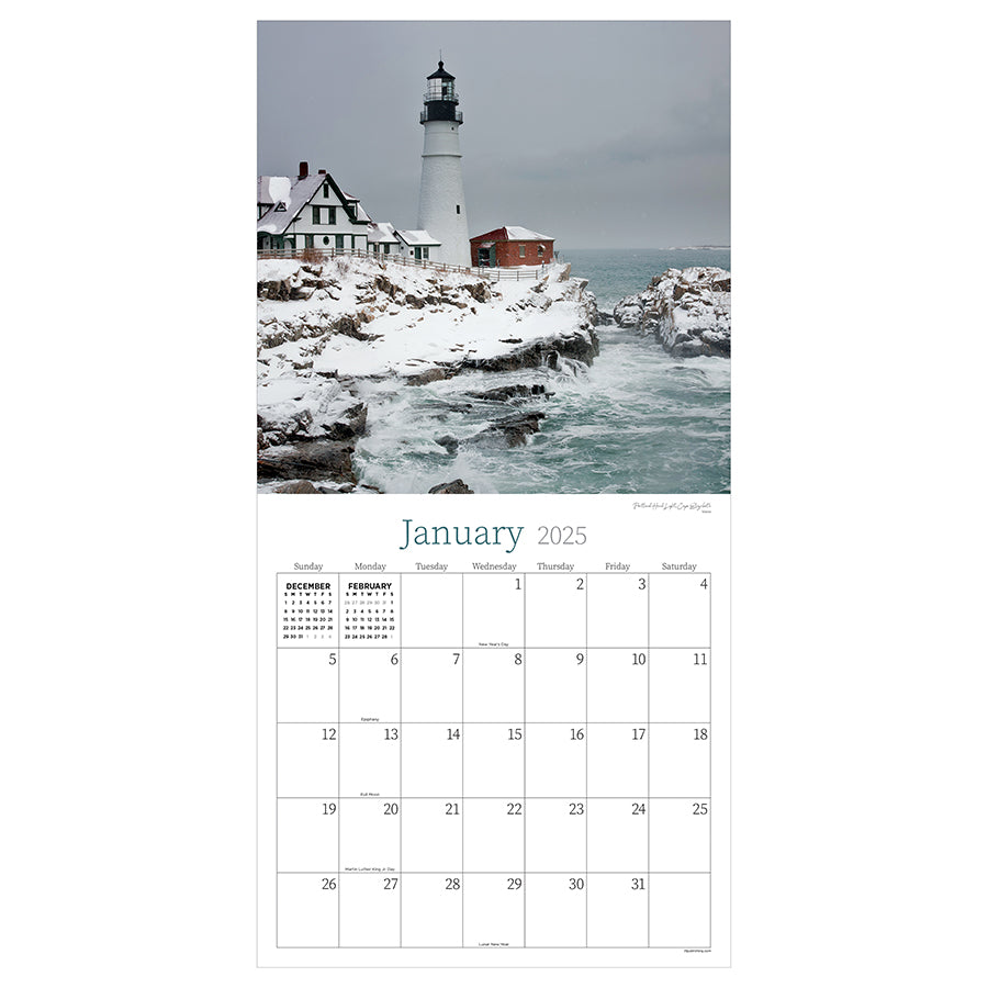 **FINAL SALE** 2025 Water's Edge Wall Calendar - 0