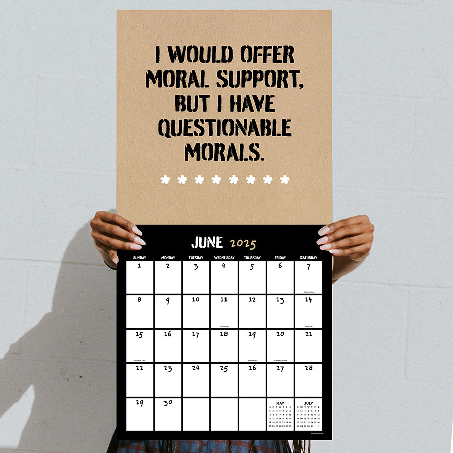 Anti Affirmation Calendar 2025