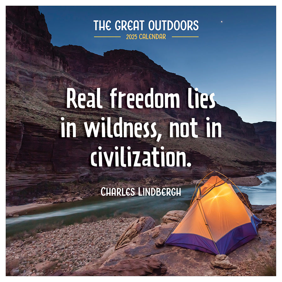 **FINAL SALE** 2025 The Great Outdoors Wall Calendar