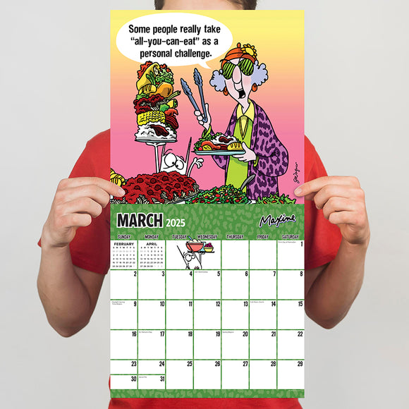 2025 Maxine Daily Desktop Calendar