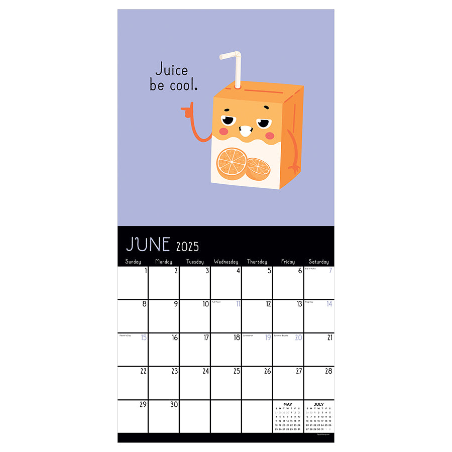 Puns Calendar 2025 Images References :