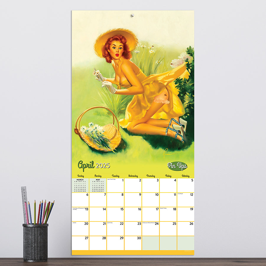 **FINAL SALE** 2025 PinUps Wall Calendar