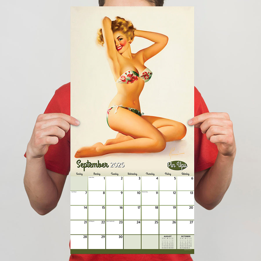 **FINAL SALE** 2025 PinUps Wall Calendar