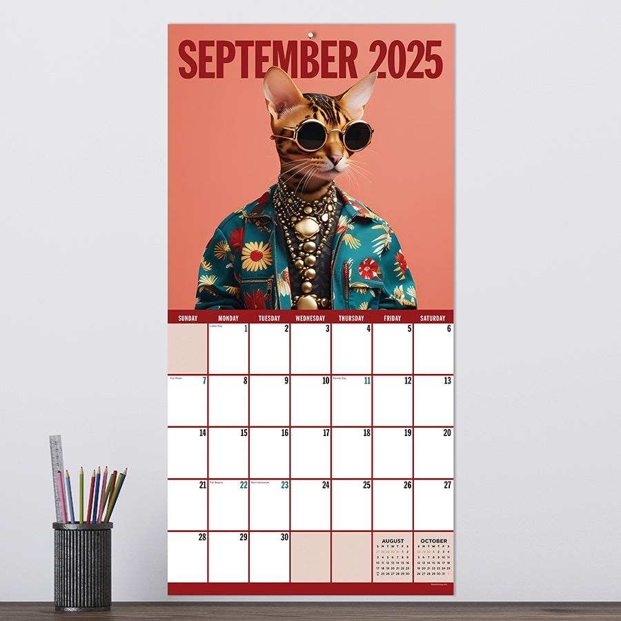 **FINAL SALE** 2025 Pawsmopolitan Wall Calendar