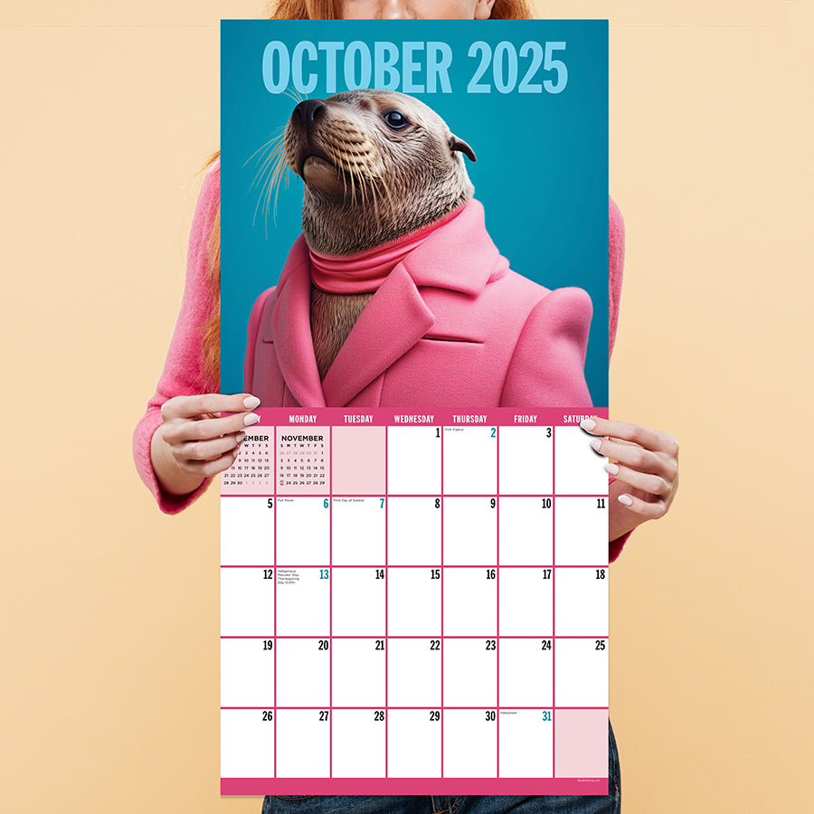 **FINAL SALE** 2025 Pawsmopolitan Wall Calendar